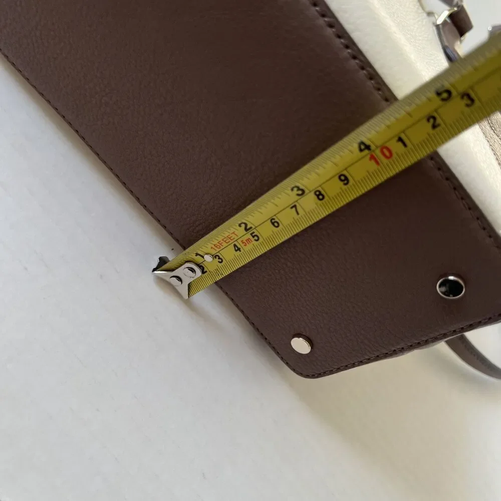 KATE SPADE Colorblock Brown White Crossbody Handbag Satchel NWOT